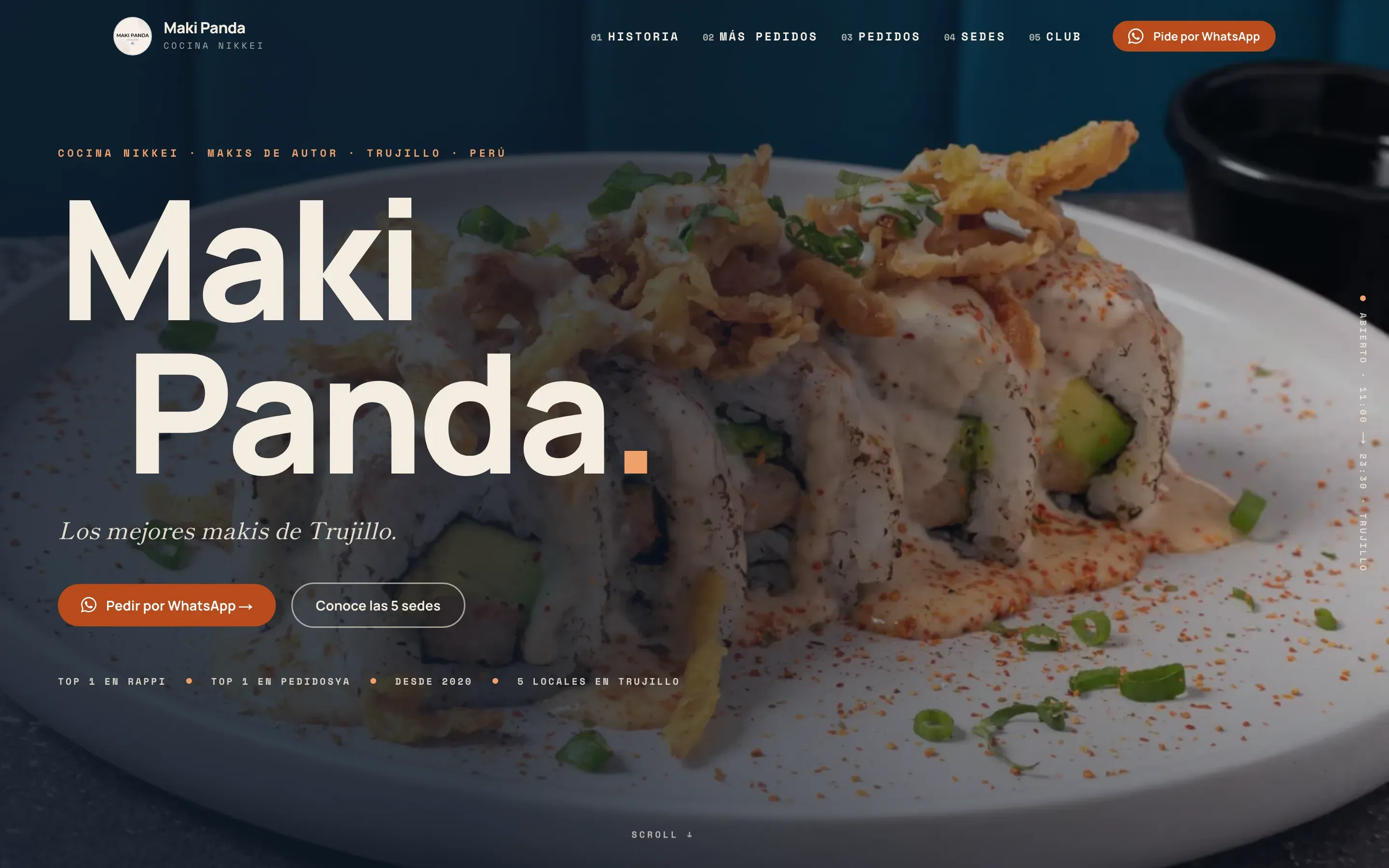Web de Maki Panda